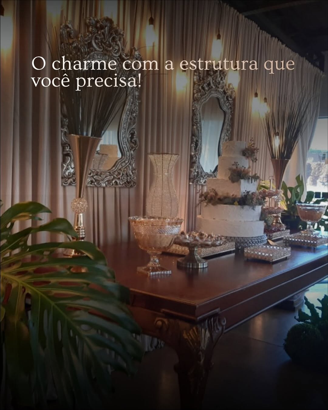 Estrutura para eventos elegantes